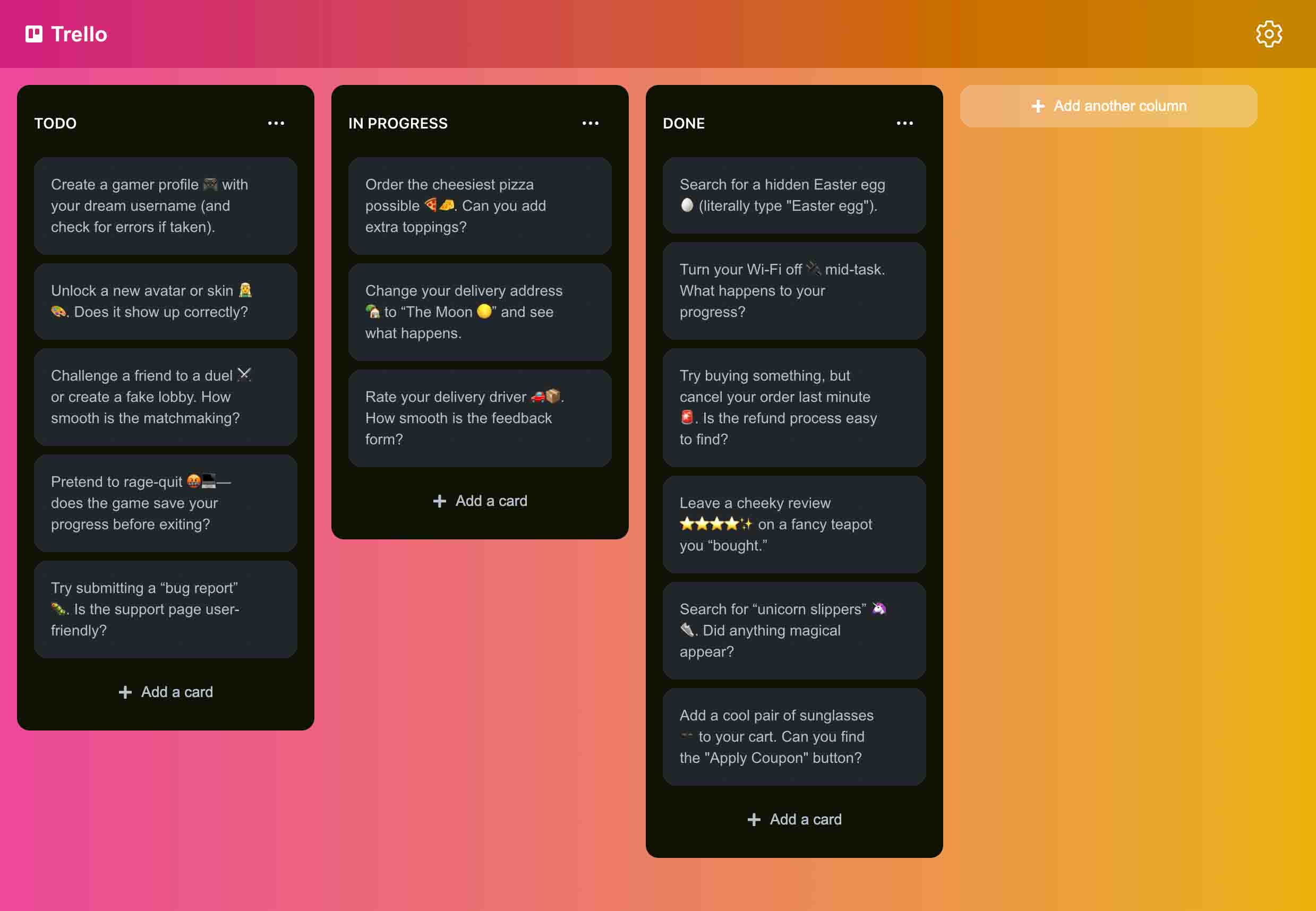 Trello Clone App